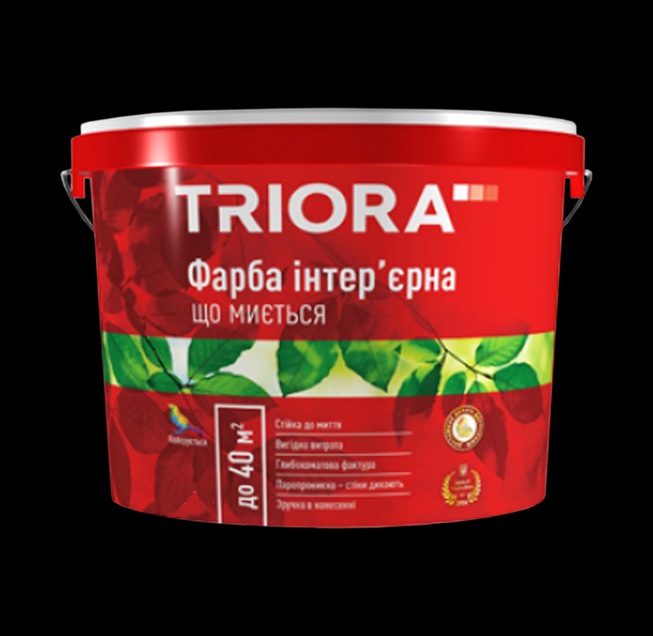 Фарба інтер'єрна, що миється Triora 2,5 л